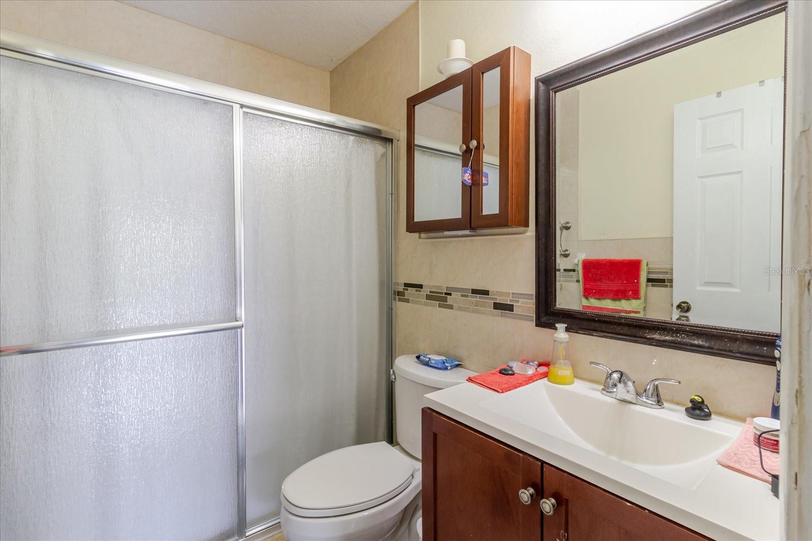 Master Bathroom with shower