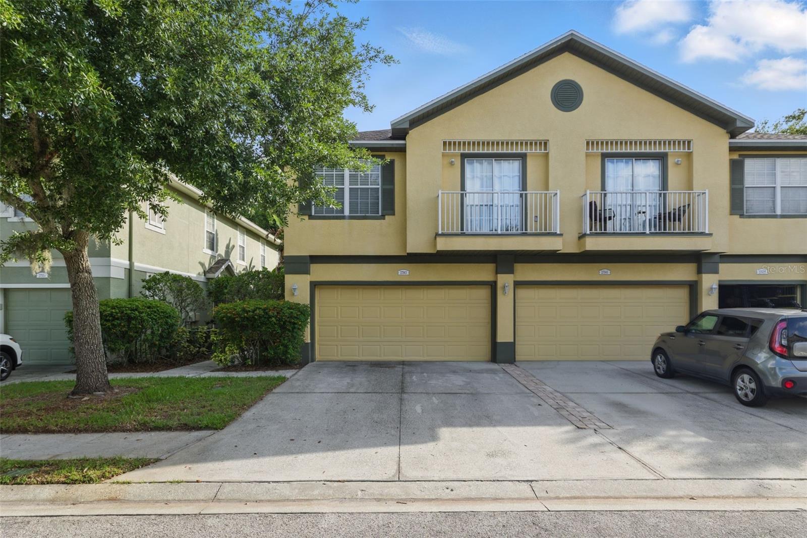 2 car garage