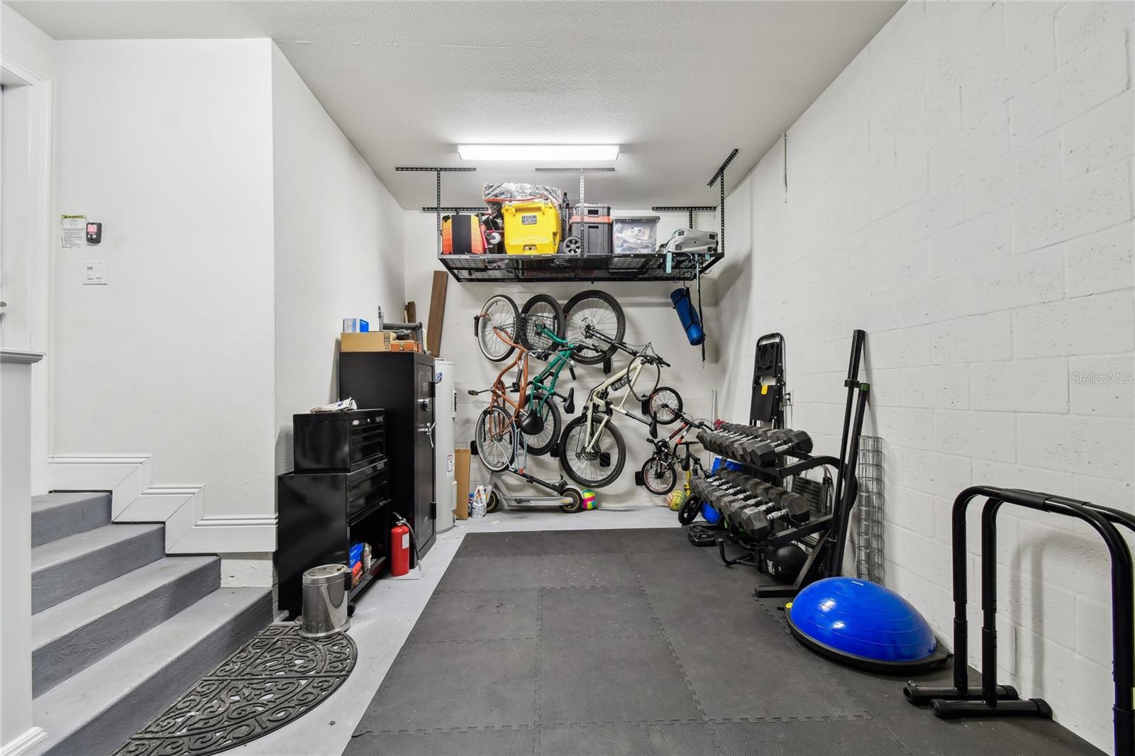 Oversized 2 car garage with Attic elevator!
