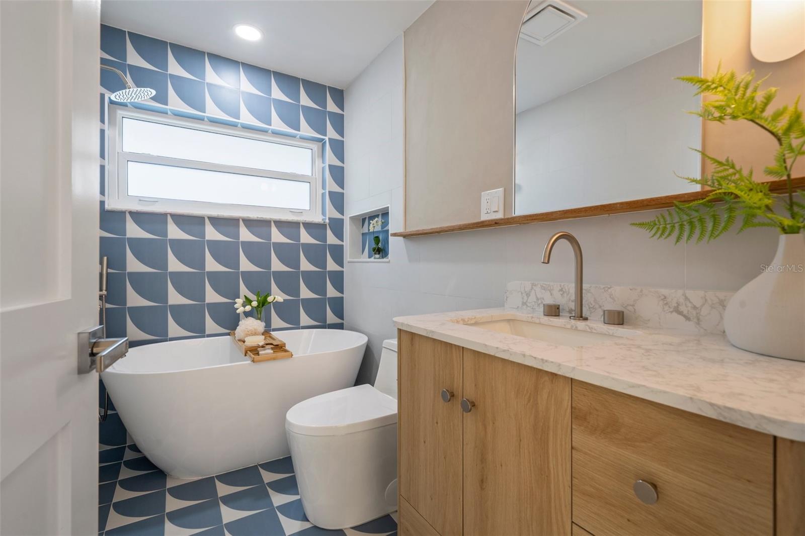 Hallway Bathroom