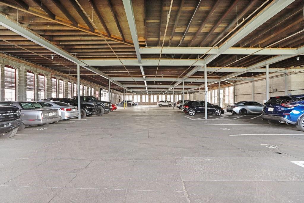 Under cover Parking Lot