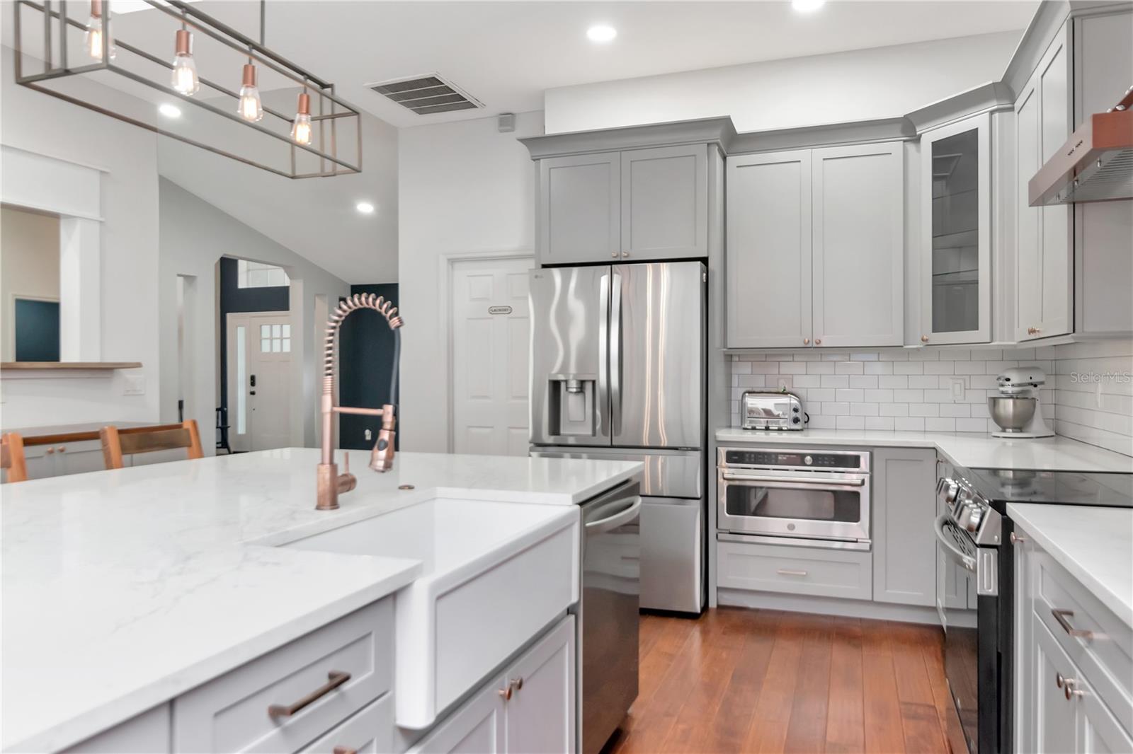 Dream Kitchen - Large Island -Custom Cabinets