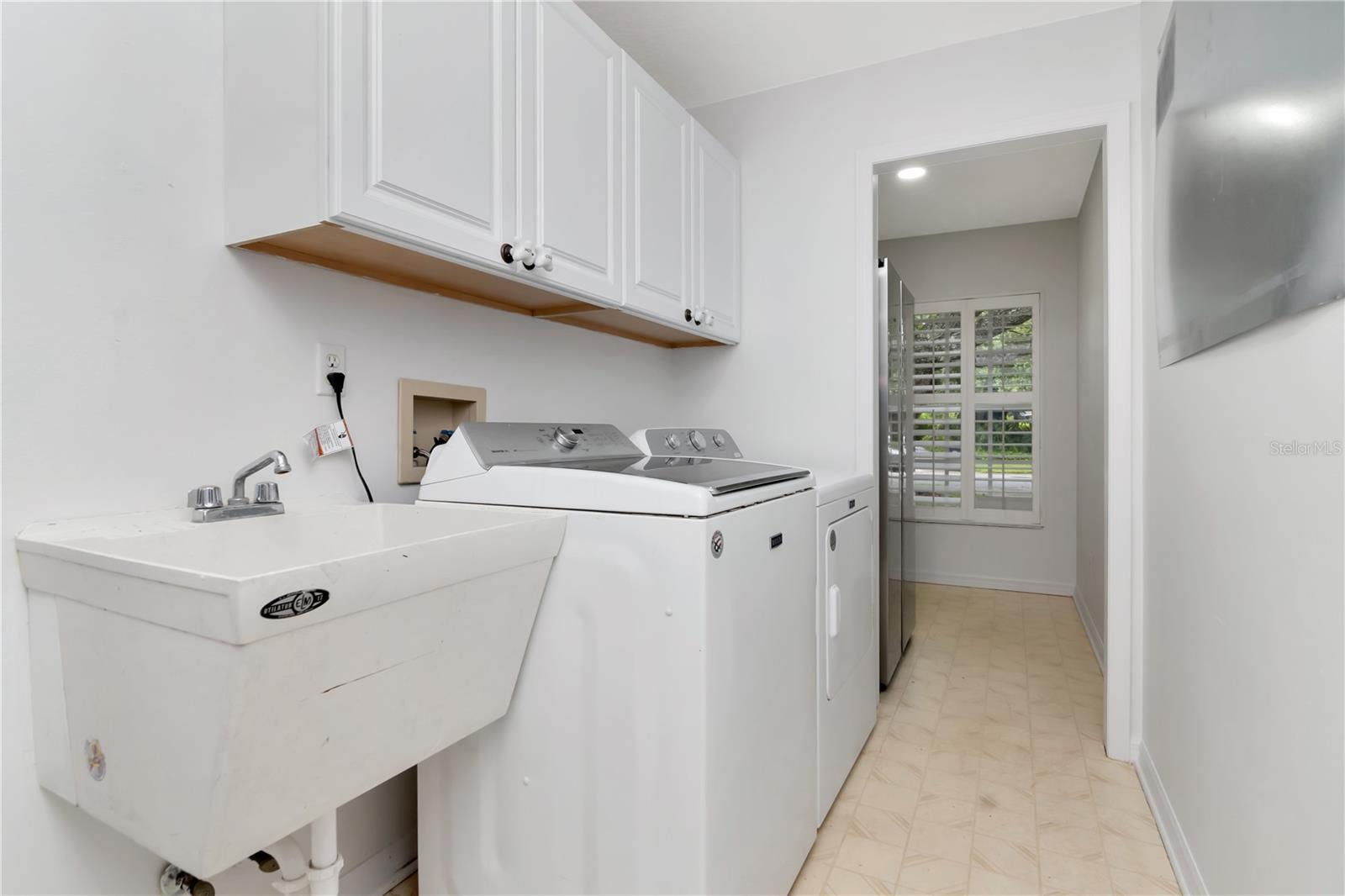 Laundry Room with Separate Butler Pantry