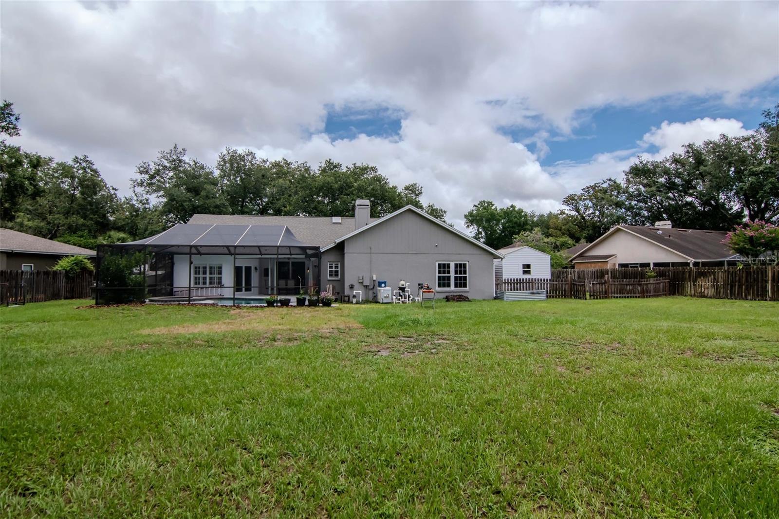 Large Backyard