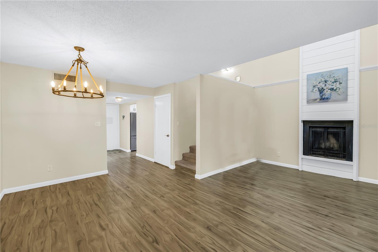 Dining and Living Room Areas