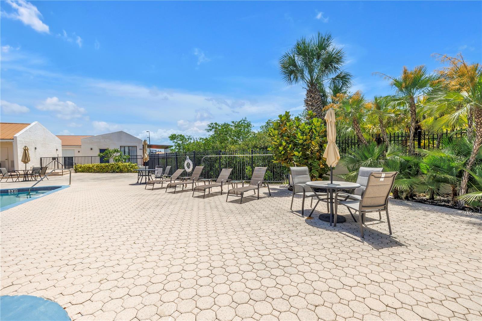 Pool and Sitting Areas