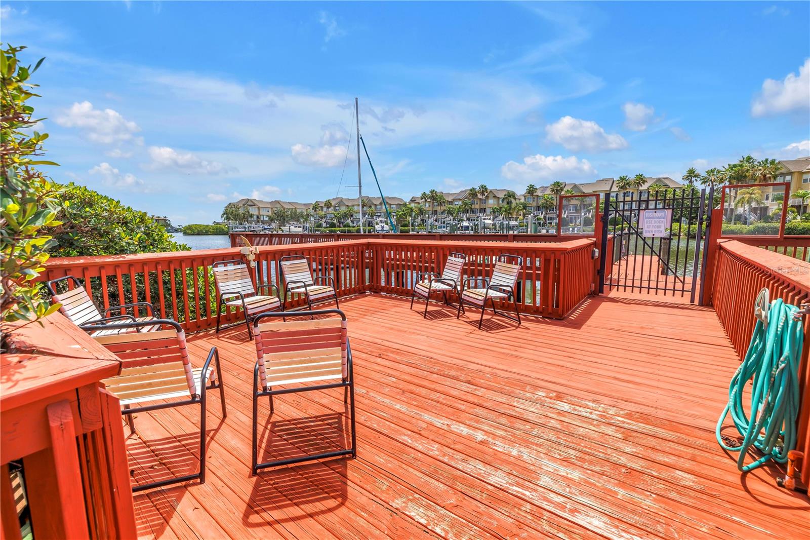 Clubhouse Wooden Deck