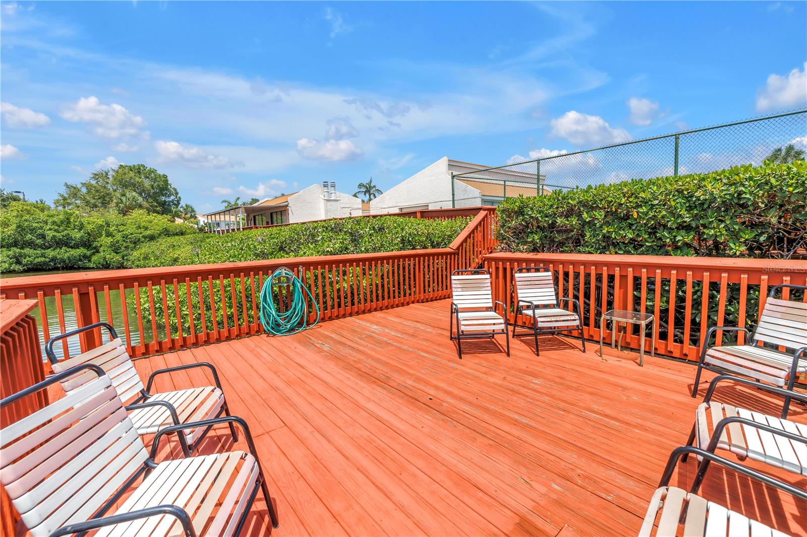 Clubhouse Wooden Deck