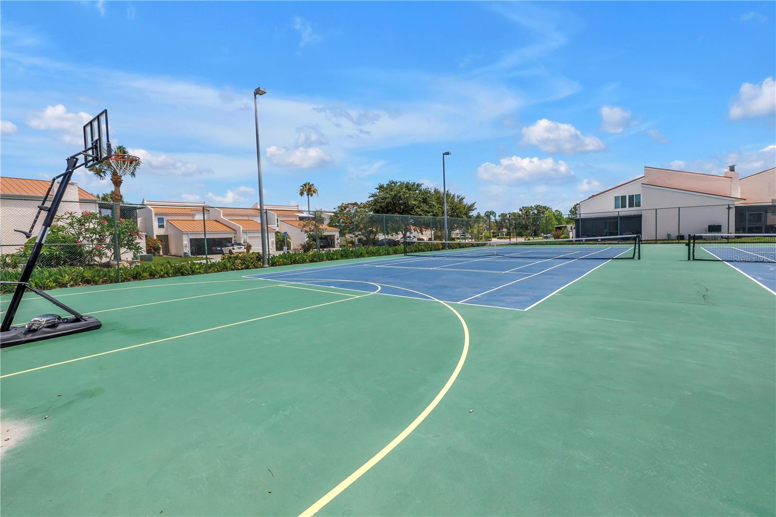 Tennis & Basketball Court
