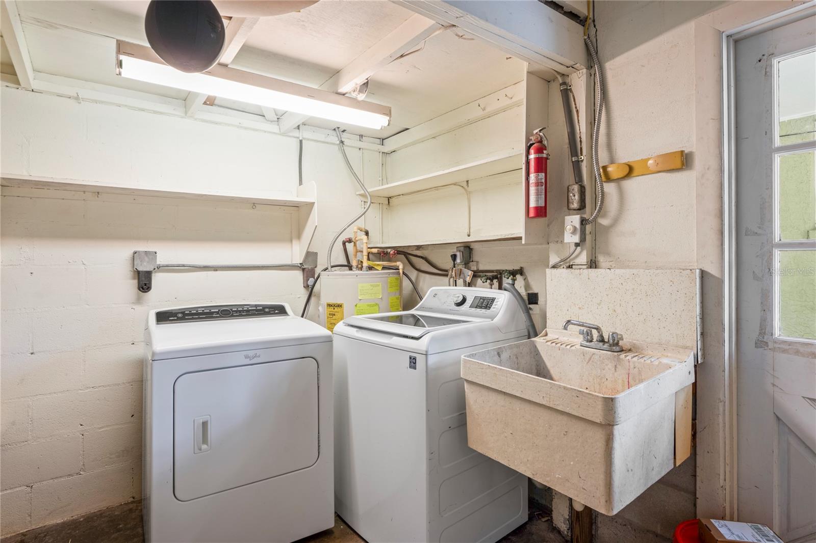 Laundry Room with Utility Sink