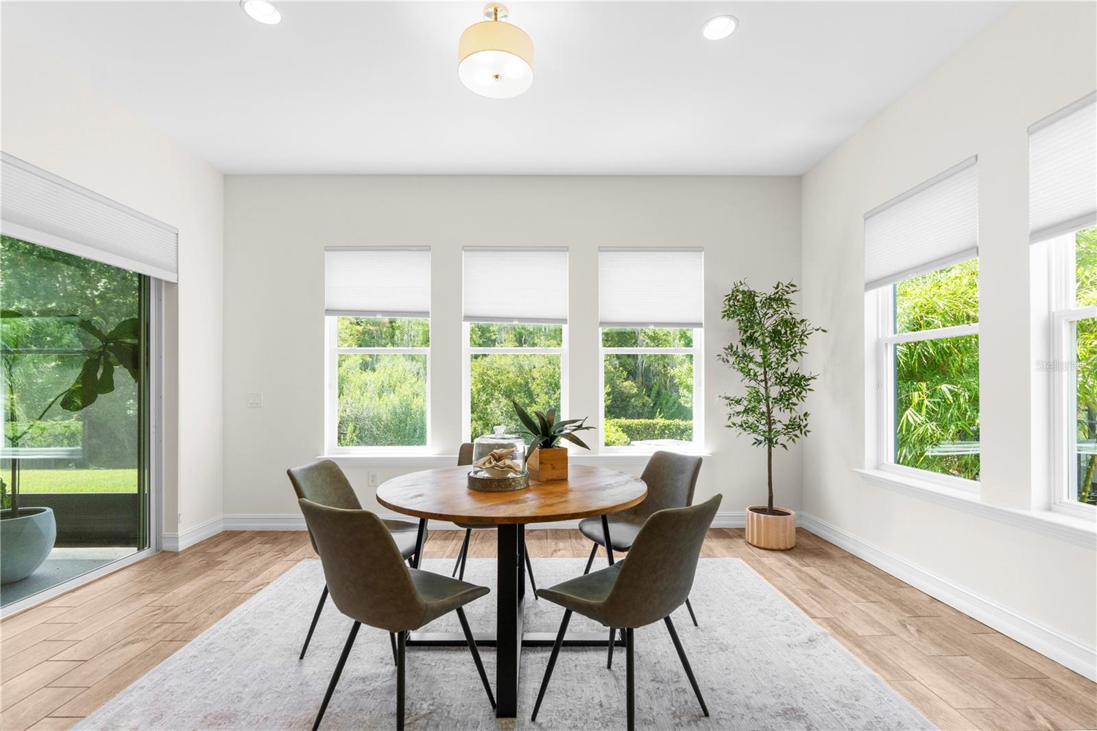 Informal dining room