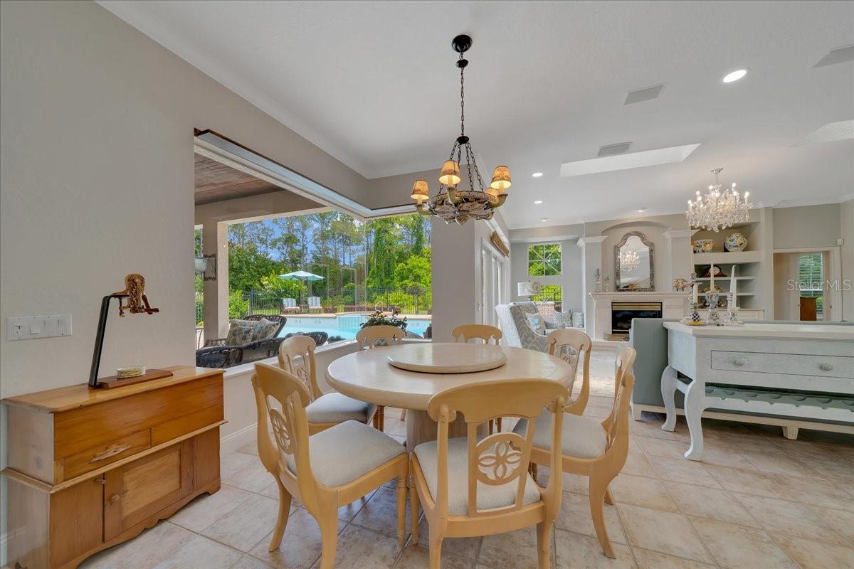 Dining area