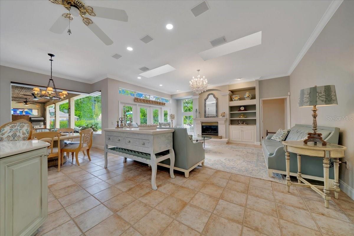 Open floor plan
