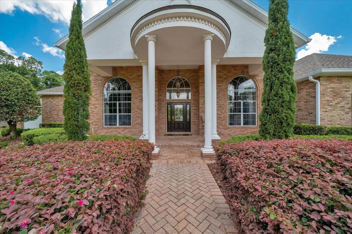 Front entrance