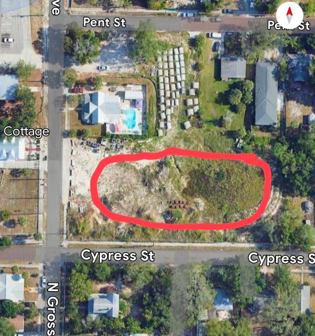 The vacant lot on the north side of Cypress St. will be a wet retention pond basically between Cypress to 320 N Grosse Ave and Grosse Ave to 435 Cypress St.  It will be mowed and maintained by the City.  Digging the pond will likely be completed in August or September after the pipe work and concrete is completed for the rest of the project, but before the final asphalt paving.  The project is on schedule to be completed before the end of 2025.