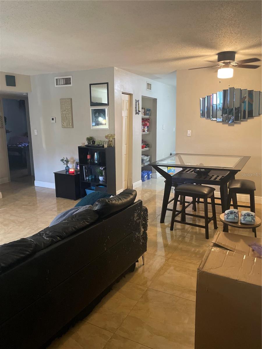 VIEW FROM FRONT DOOR INSIDE