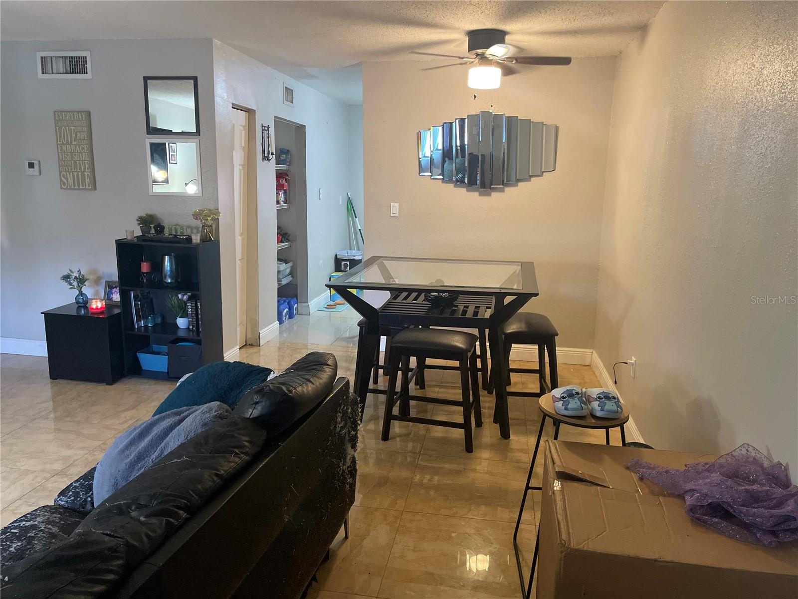 VIEW FROM FRONT DOOR INSIDE