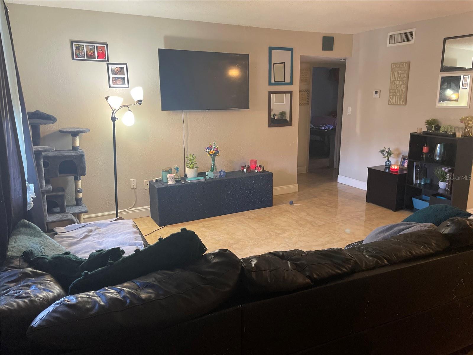 VIEW FROM FRONT DOOR INSIDE