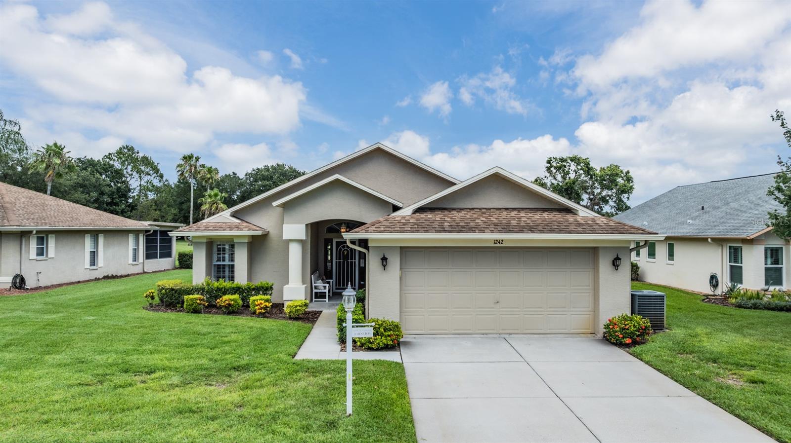 Welcoming entry and curb appeal