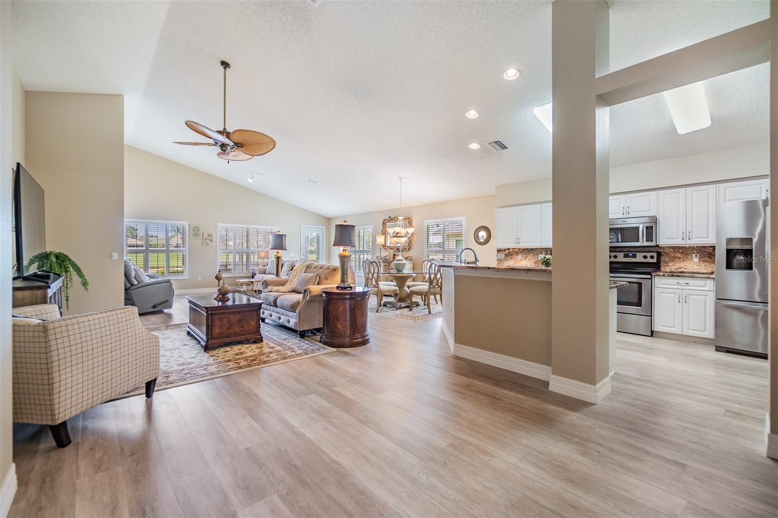 Thoughtful great room layout