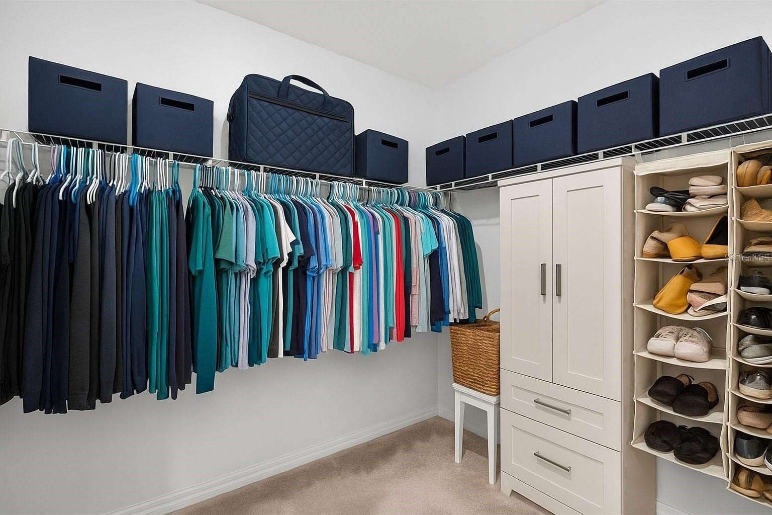 Primary Walk-In Closet