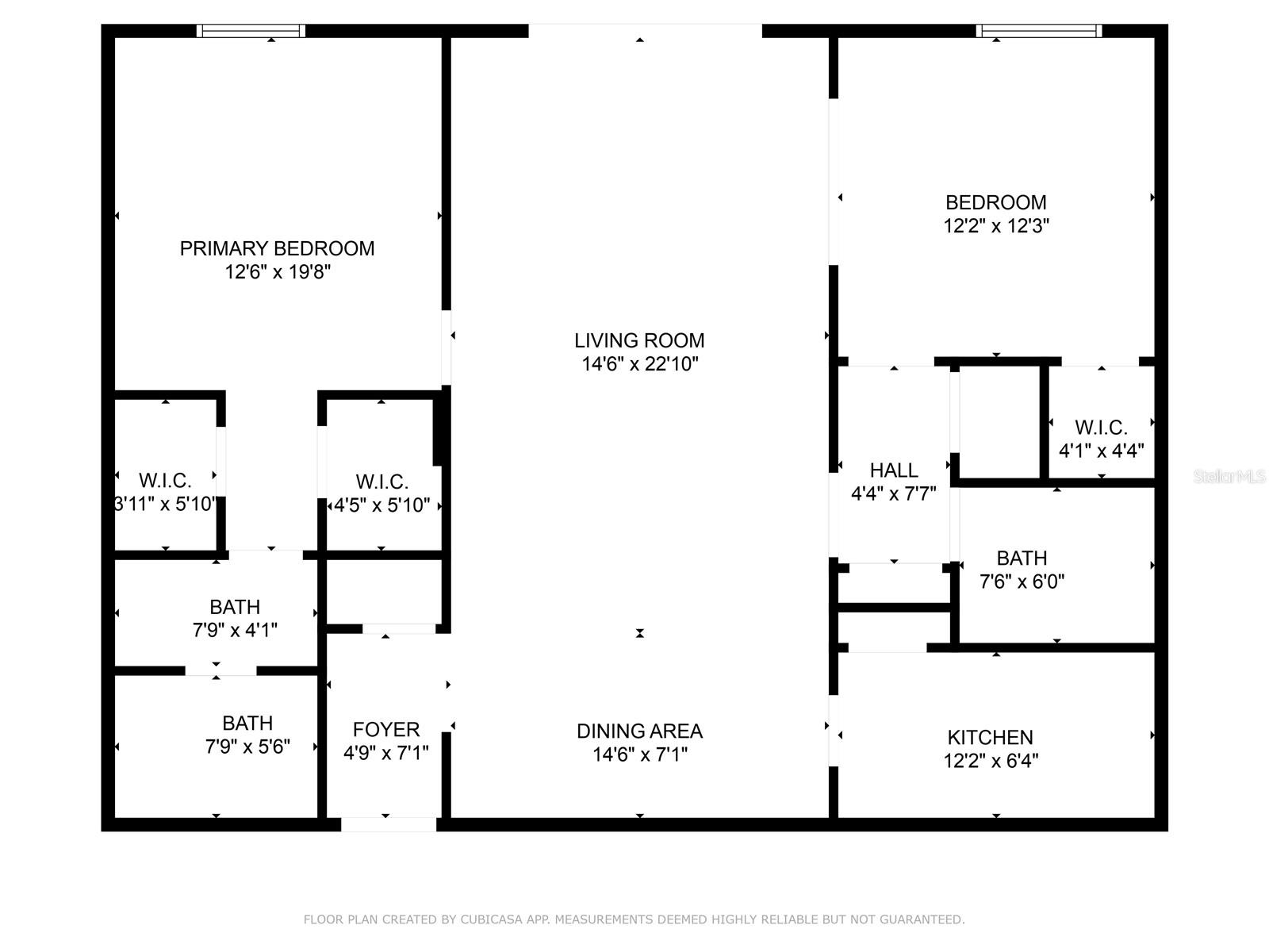 Floor Plan is AI generated - for exact measurements please verify