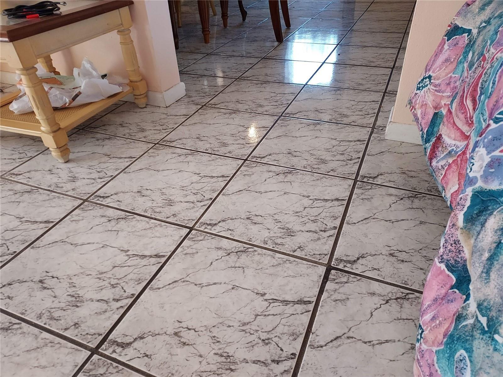 Italian tile throughout