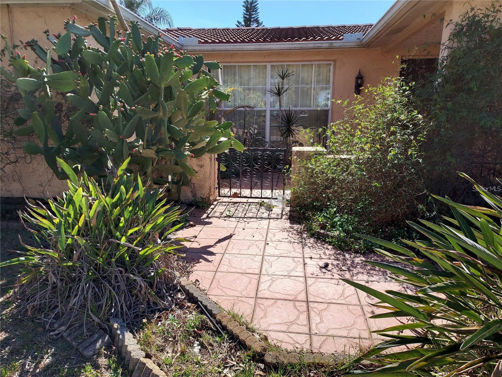 Eldorado model with 2 separate driveways.