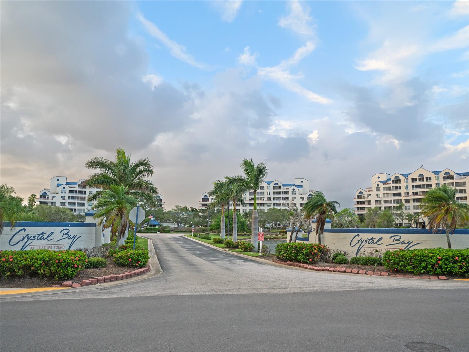 Entrance to Crystal Bay