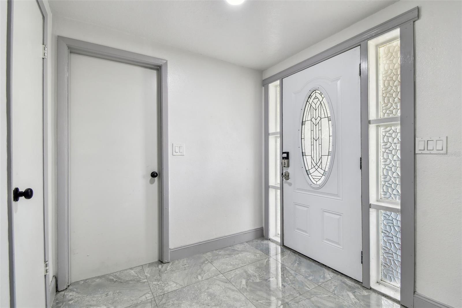 Front Door and Entry door from Garage