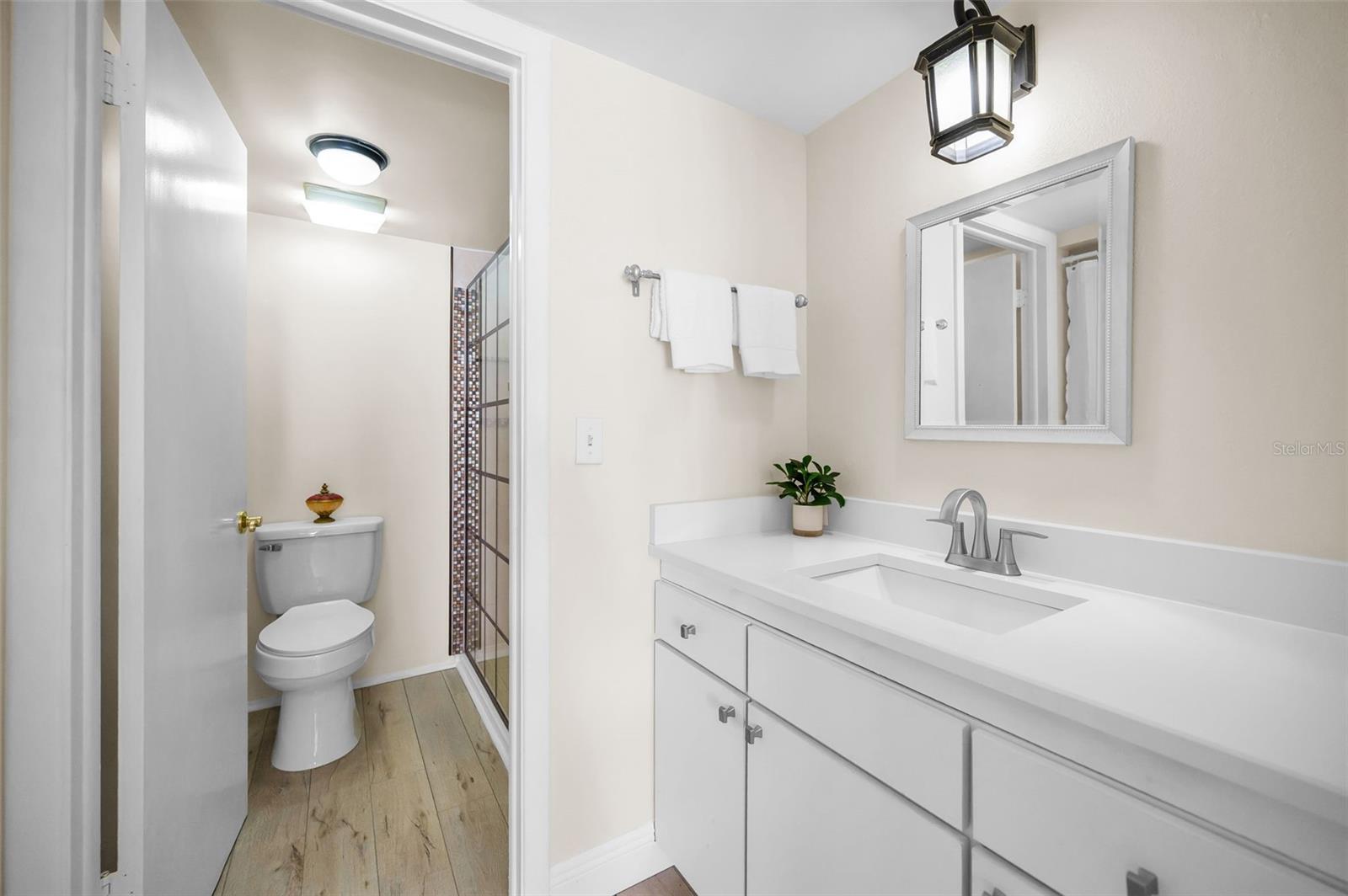Ensuite bathroom for primary bedroom