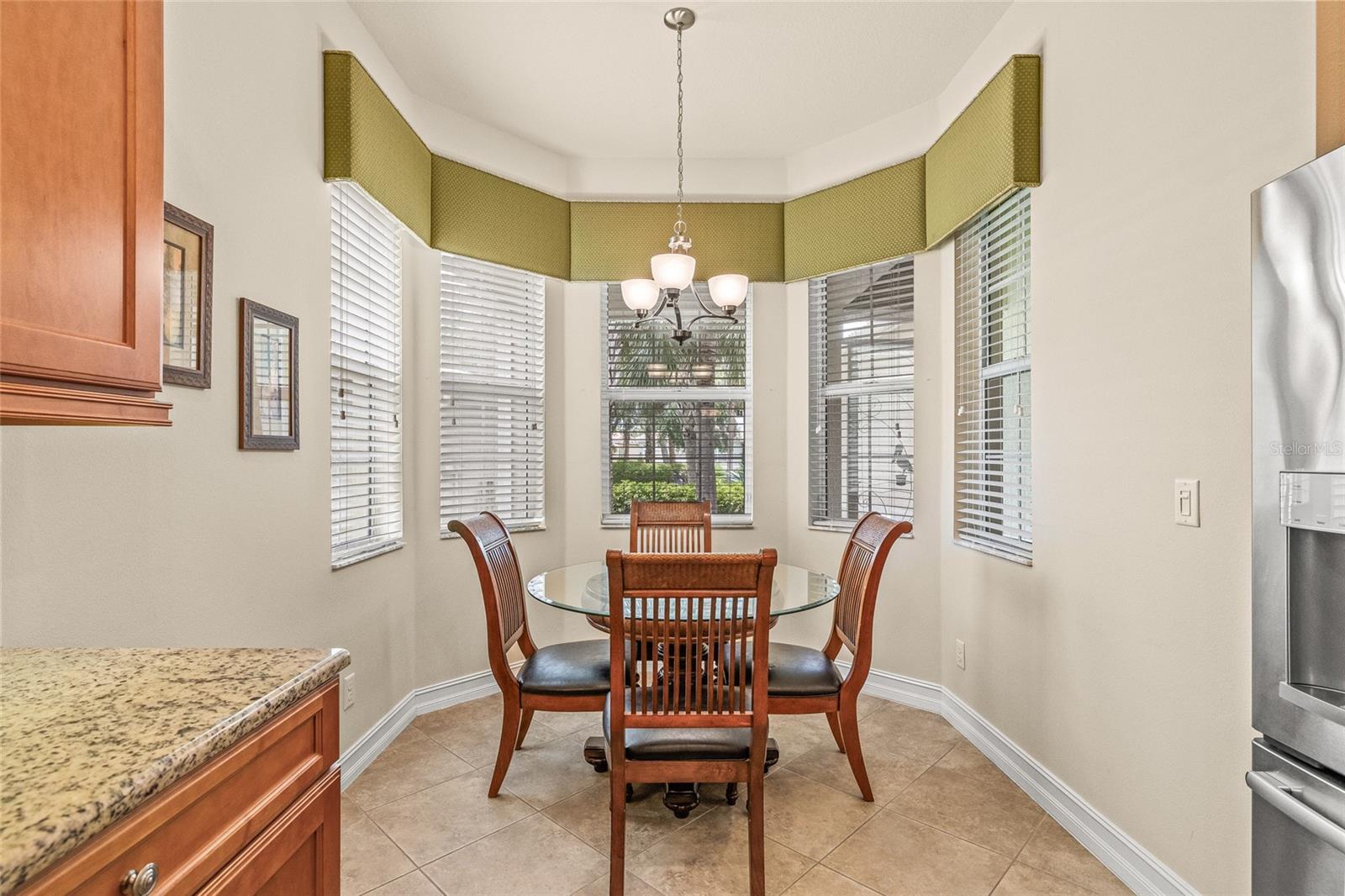 Dinette Area in Kitchen with amazing windows