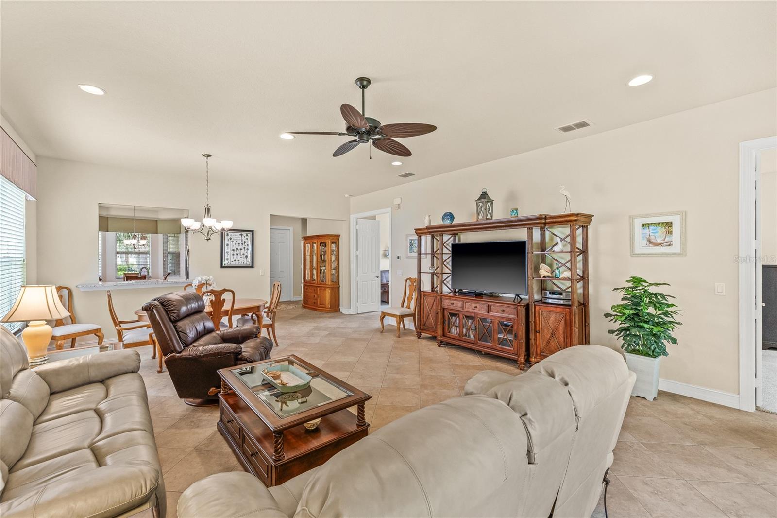 Open Concept Living Dining Room