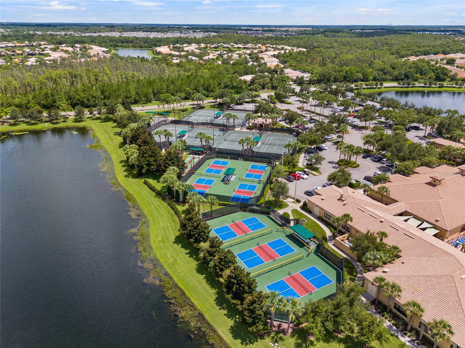 a lot of court space