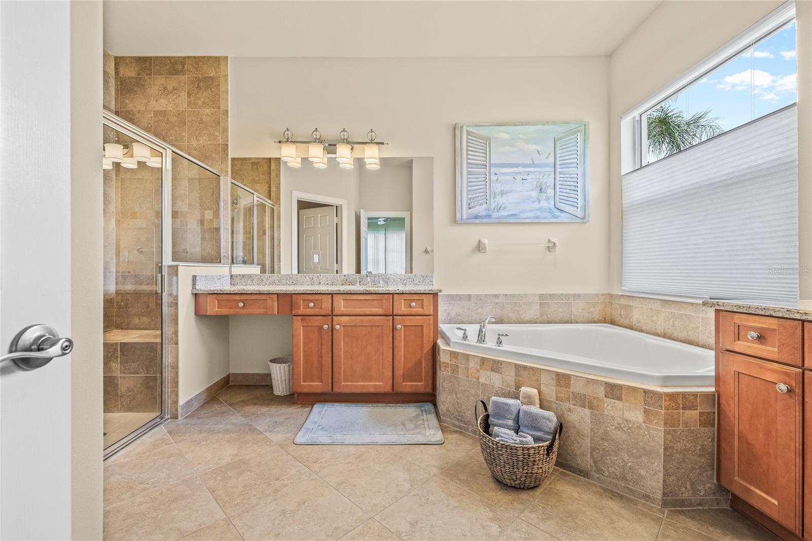 Master Bathroom with walk in shower