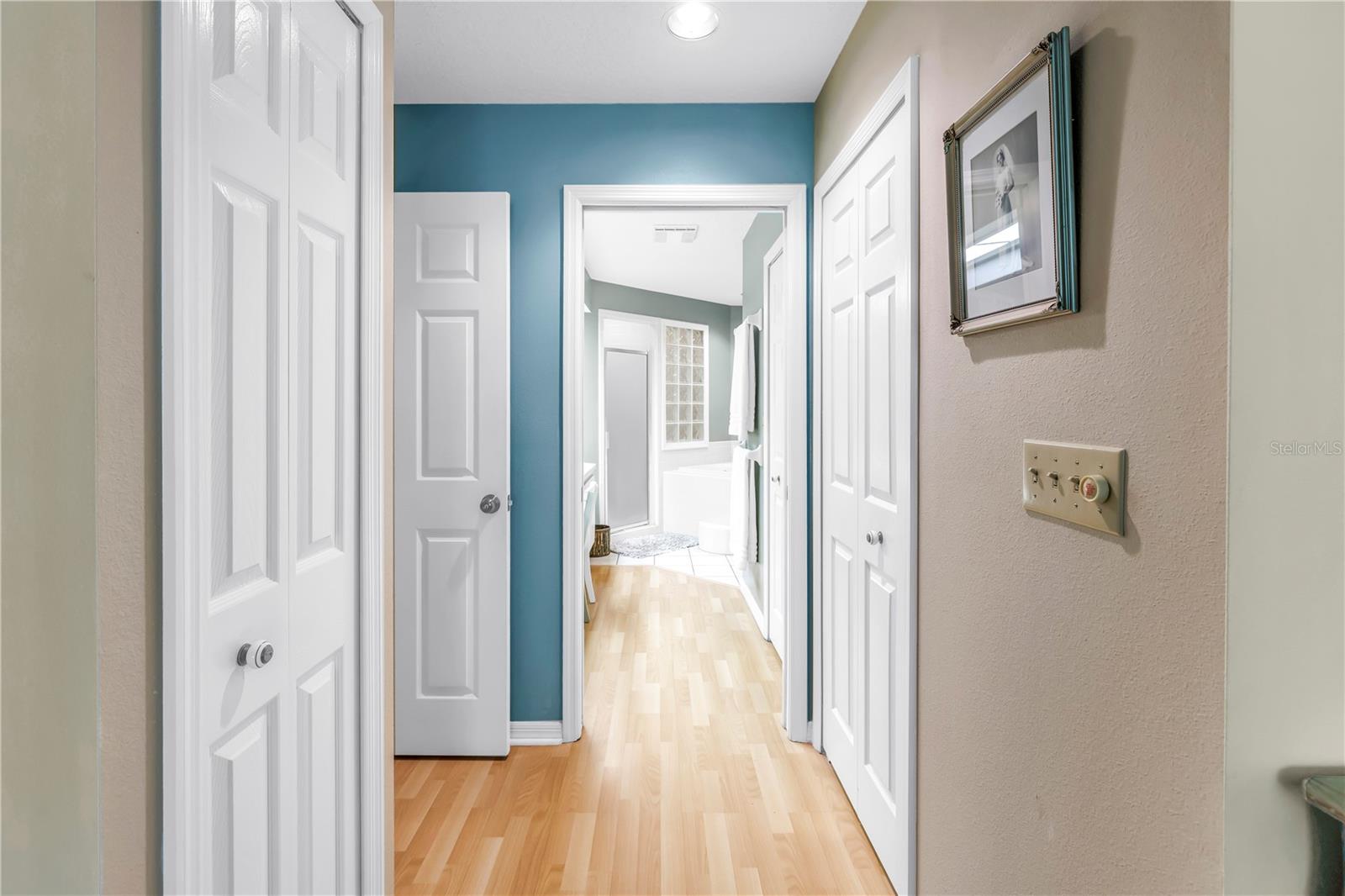 Primary Closets and Bath