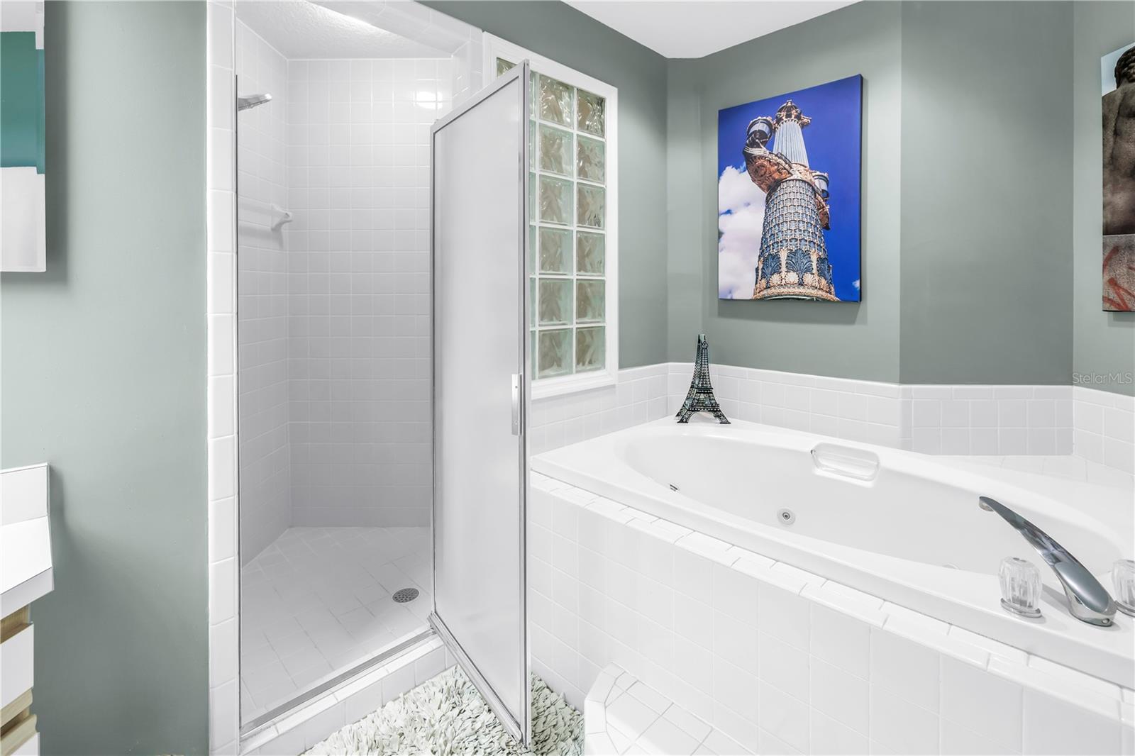 Separate Step In Shower