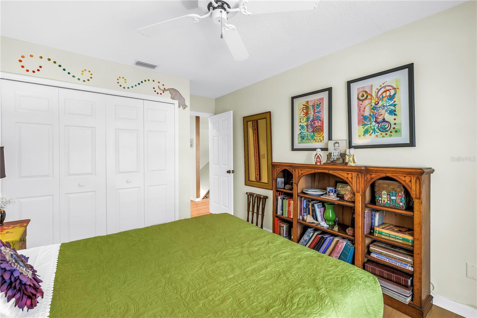 Bedroom 3 with large Closet