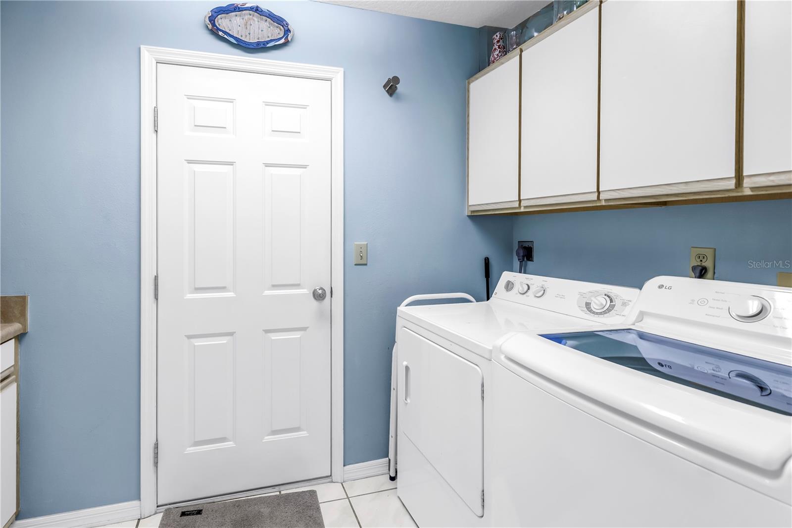 Laundry Room as access for garage