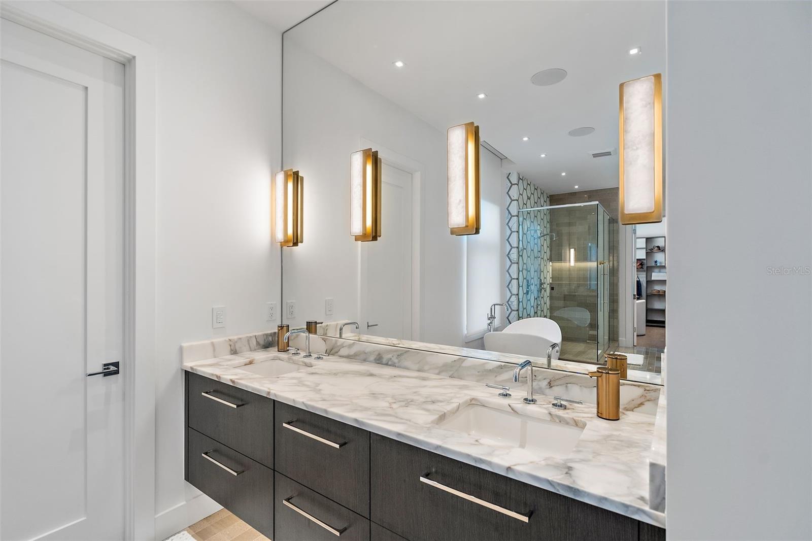 Gorgeous fixtures adorn every room
