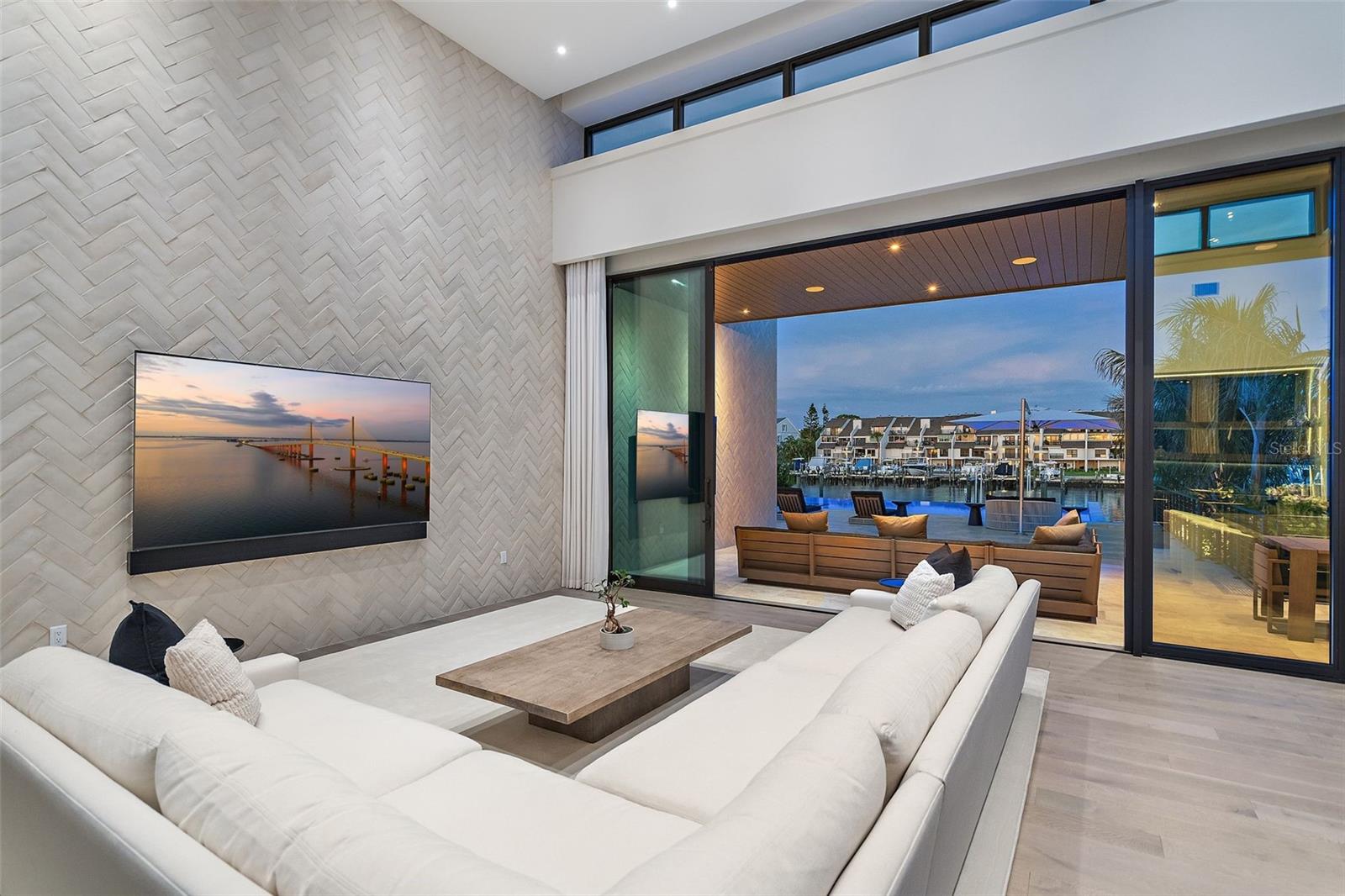 Indoor-outdoor flow