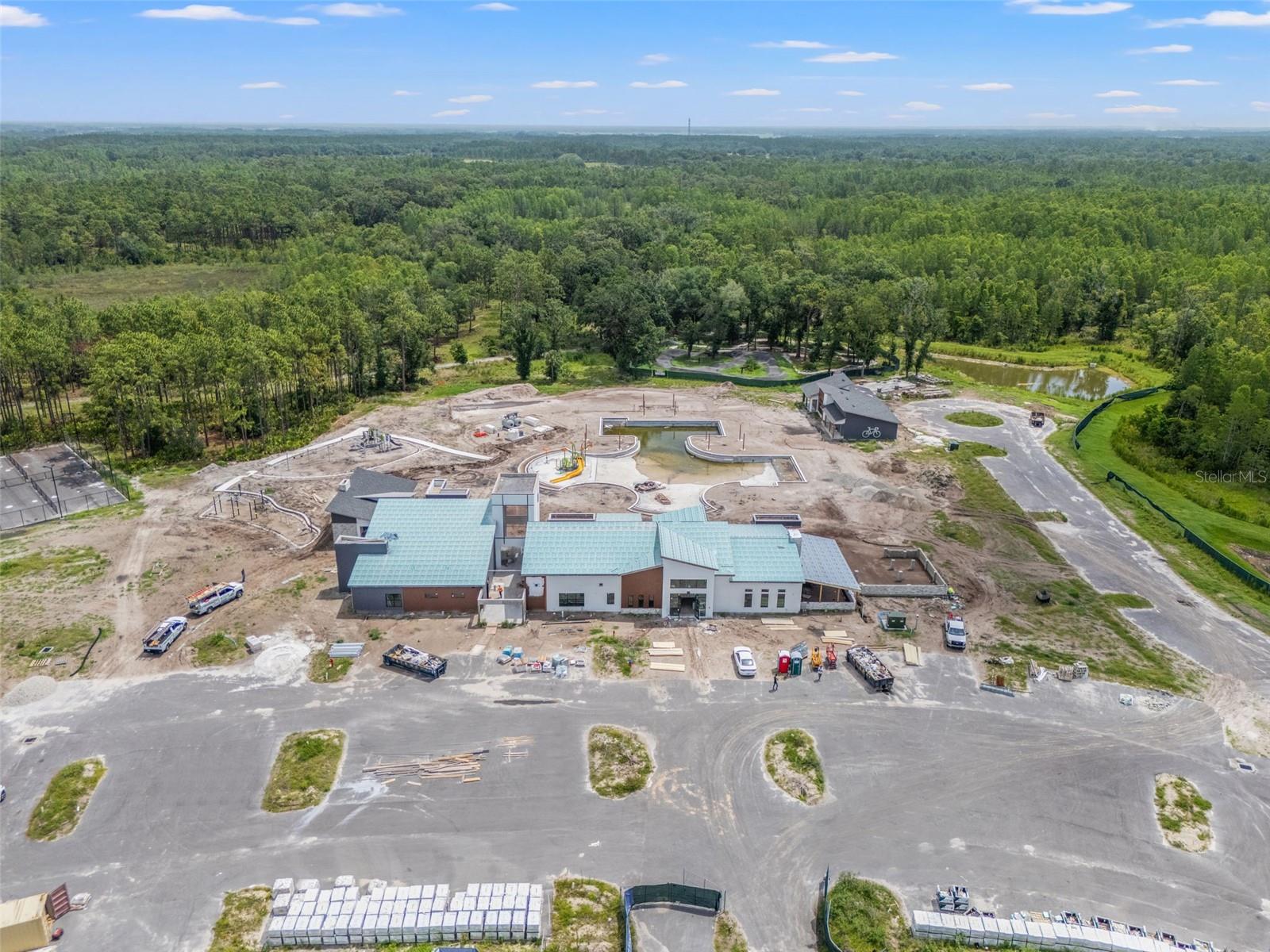 additional clubhouse being built