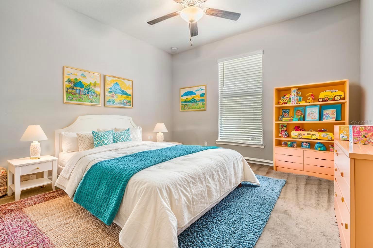 Virtually Staged Bedroom #2