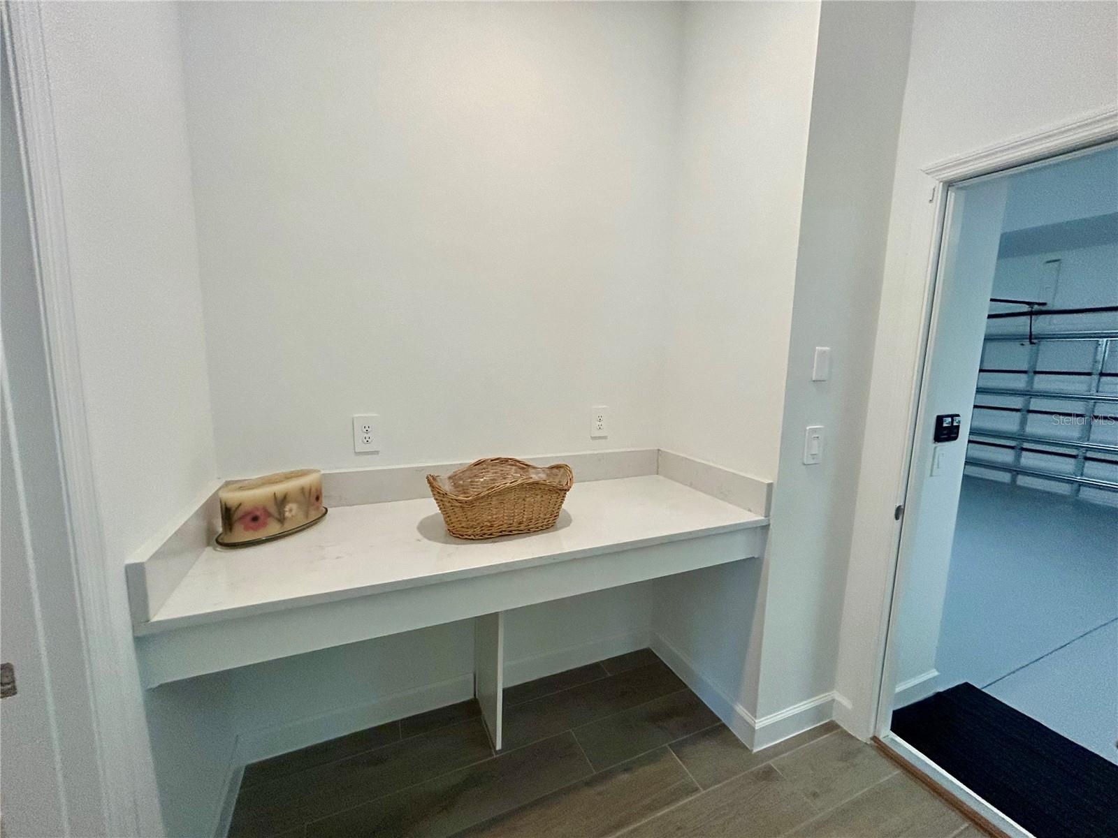 Foyer Area between Inside Laundry Area and 18x20 Garage