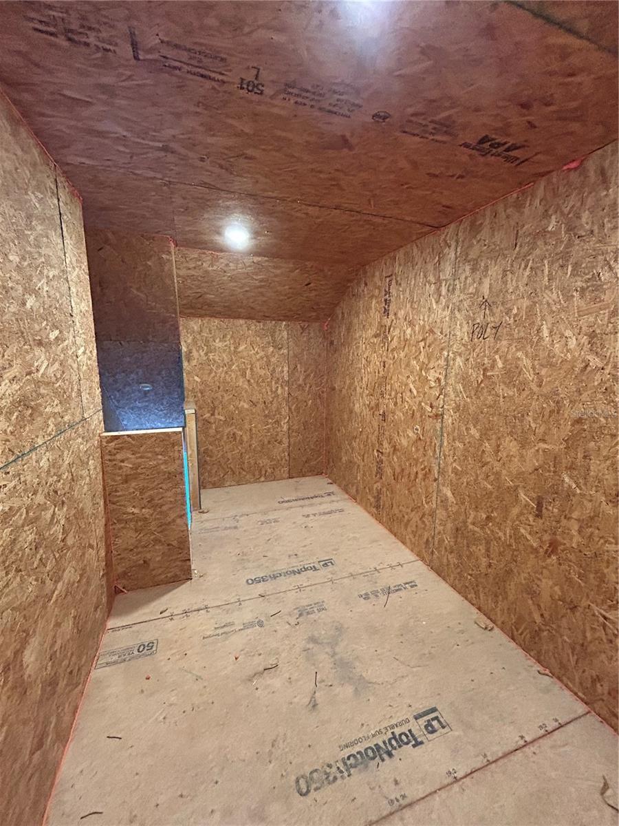 UPSTAIRS COMPLETE STORAGE AREA