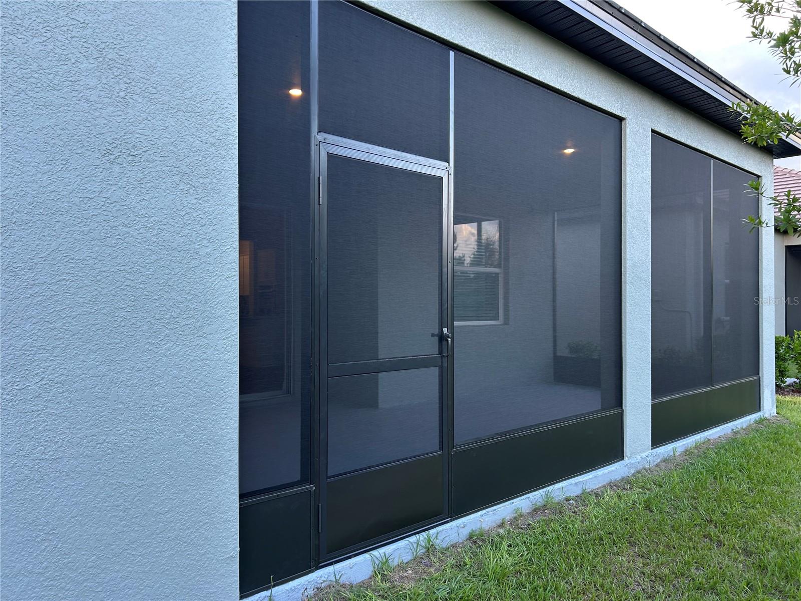 New Door for the New Screened Lanai.