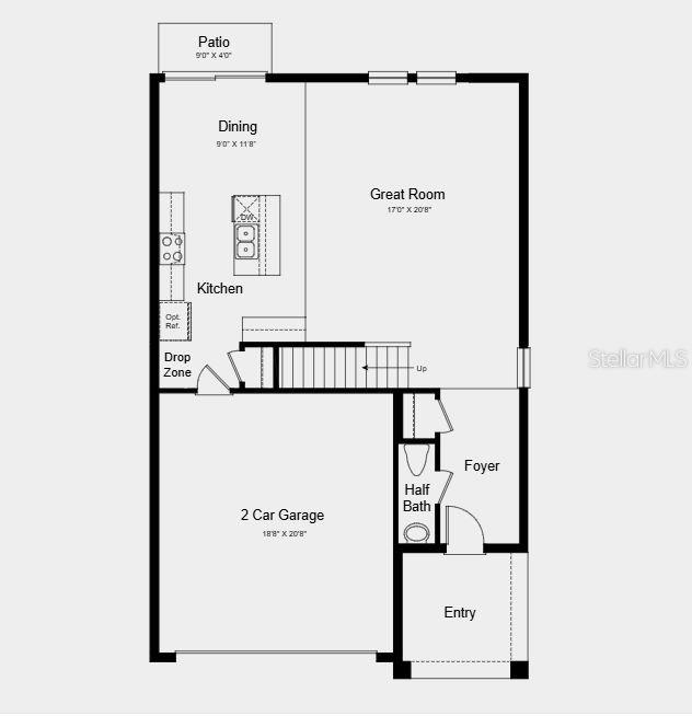 Additional highlights include: all appliances included and all window blinds.