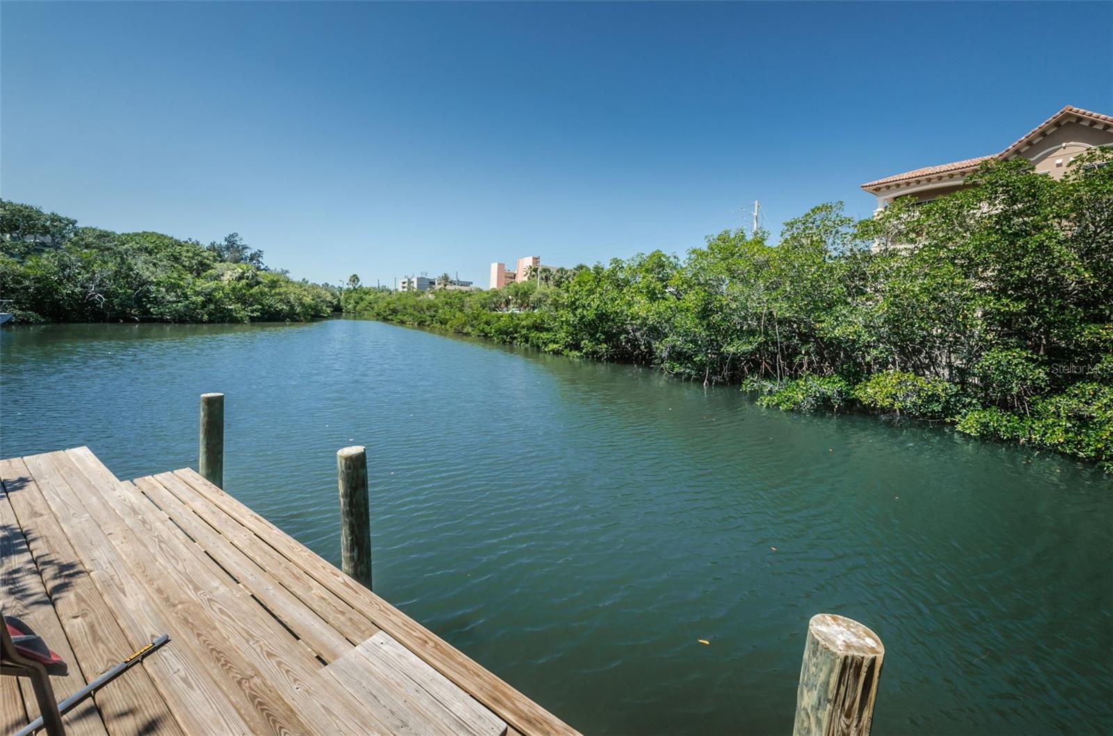 Community Dock and Waterway to the Intracoastal
