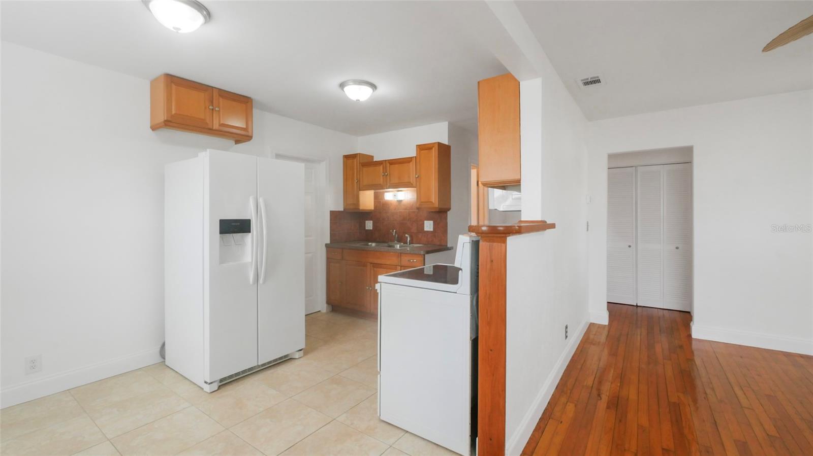 Unit A kitchen