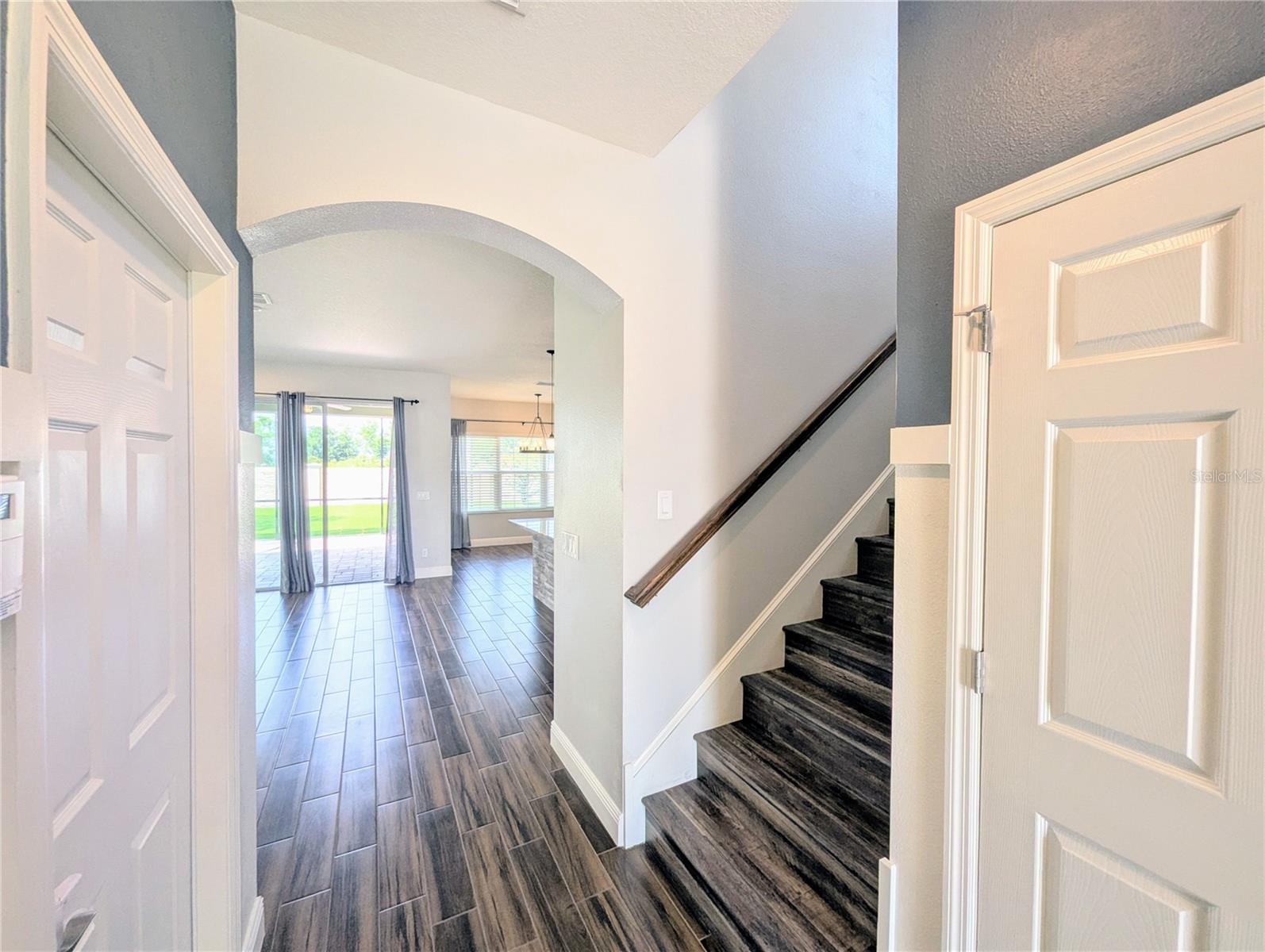 Downstairs entry/hall
